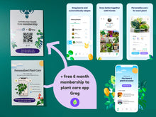 Load image into Gallery viewer, 11 x Funny Mushroom Plant Stakes + Gift Box | 100% Eco-Friendly Bamboo | Plant Gifts | Gifts For Plant Lovers | + Free Plant App Membership
